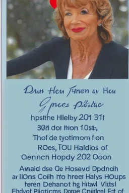 Congratulations, you are among a select few invited to the 70th birthday of the one and only, Pamela Joy Holmes! For this milestone, and after careful deliberation, Jacqui and myself have selected [INSERT RESTAURANT HERE] at [INSERT ADDRESS HERE] – one of mum’s three preferred options. We were planning a lunch (12pm-2pm) on Sunday October 8th, 2023 – hopefully you will be free. Please let Jacqui and me know whether you can attend, and whether you prefer the 2 or 3 three course option ([I