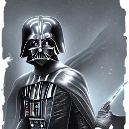 Darth vader as a cockerpoo