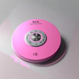 Pink CD-R design