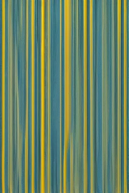 image woven from blue silk and yellow velvet strips