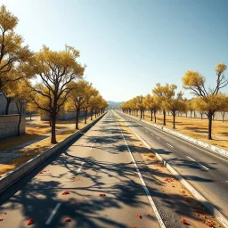 Photograph, fili, highway, fake trees,bright reflective aluminum cover, brutalist, rags, daylight, parete rocciosa, brutalist, red spots, liquid, open air museum style, corde, apparecchi elettronici, powder, punto giallo minimalist, details of the dust very accentuated, deep 3d field