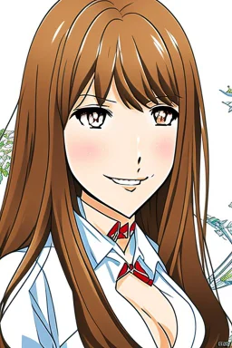 Yui Hatano as a manga character