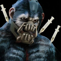 Ape earing Bane mask