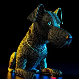 Dog cyber 3D