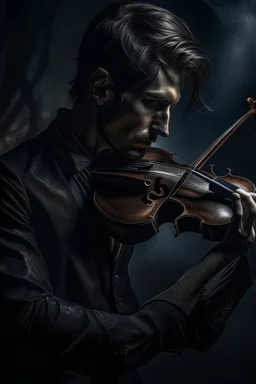 dark Violinist, man, fantasy