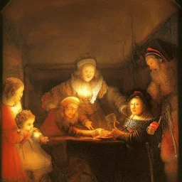 Rembrandt merry Christmas