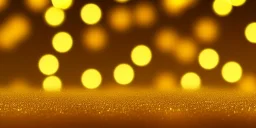 Festive abstract bokeh background - golden bokeh lights, beige - New Year, Anniversary, Wedding, banner