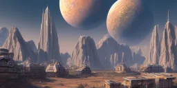 terraforming mars, city, humans