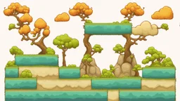 tileset landscape for 2d platformer