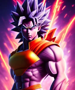 handsome goku, big muscles, shirtless, chest tattoo, soft light atmosphere, light effect，vaporwave colorful, concept art, smooth, extremely sharp detail, finely tuned detail, ultra high definition, 8 k, unreal engine 5, ultra sharp focus