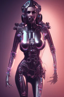 cyberpunk, black latex body, women, body portrai, big boobs, open mouth, highlight eyes perfect, skin, tron, cyborg , perfekt, real, dream, hr giger