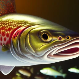 trout, photorealistic, 8k