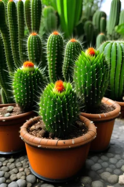 cactus con musculos