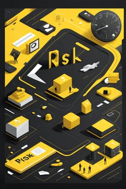 Risk Management and Advanced Concepts, flat, black and yellow