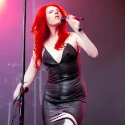 simone simons vocalist with poison ivy body