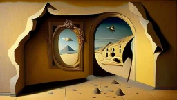 trompe l'oeil dali