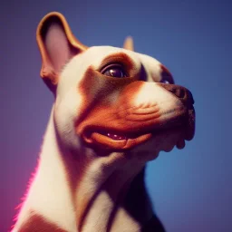 DJ dog, unreal 5, octane render, cinema4d, redshift render, hyper realistic, cenematic, vibrancy, synthwave, retouch, centered, dynamic lighting, dramatic lighting, 4k, highly detailed, attractive beautiful, realistic, epic composition, holographic,