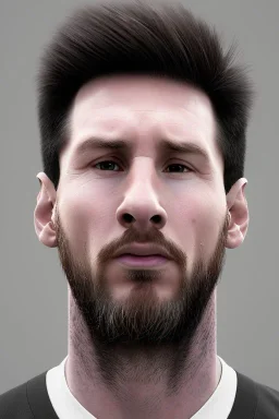 Lionel Messi, head and shoulders portrait, head and shoulders portrait, 8k resolution concept art portrait by Greg Rutkowski,