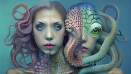 half woman half octopus