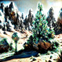 3d, crystal-like, odd objects in an odd environment, desert, masterpiece, good quality, intricate details, high quality, Yves Tanguy, best quality, 8k, in focus, sharp focus, DVD Screengrab, fantasy, sci-fi, cinematic, photorealism, octane render, frostbite, 8k, cinematic, unreal engine, bokeh, vray, houdini render, quixel megascans, arnold render, 8k uhd, raytracing, cgi, lumen reflections, cgsociety, ultra realistic, cinema4d, studio quality, highly detailed