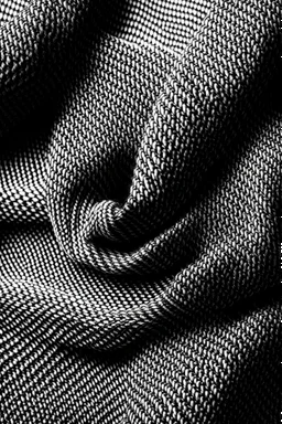 Cotton texture, black and white, tilable