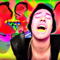 Excited YouTuber reacts to MDMA at a rave