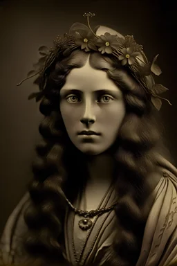 a gritty Victorian photograph of Mary Magdalene