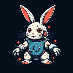 robot rabbit logo