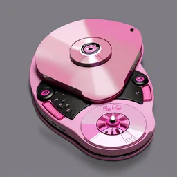 Pink CD-R design