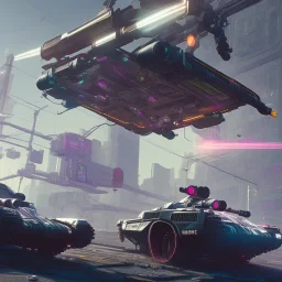 cyberpunk 2077 version of a tank