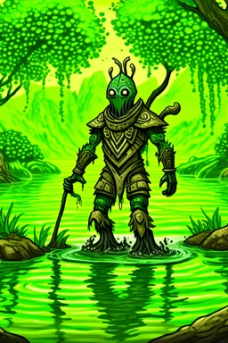 I wish I could create a mangrove character to highlight the characteristics that mangrove absorbs a lot of carbon, protects endangered species, and acts as a breakwater to prevent tsunamis I hope it's a character form