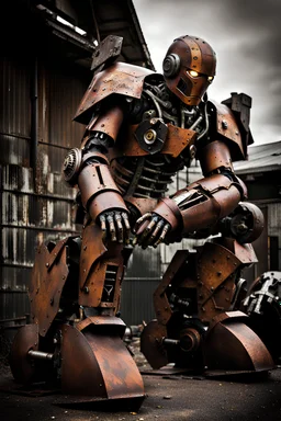 Rusted cyborg S, photograph