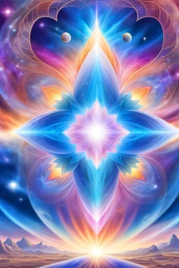 cosmic woman ,beautiful ufos rainbow, admiral from the future, galactic confédération, fine whole face, crystalline skin, expressive purple eyes,rainbow, smiling lips, very nice smile, costume pleiadian, Beautiful tall woman pleiadian Galactic commander, ship, perfect datailed golden galactic suit, high rank, long blond hair, hand whit five perfect detailed finger, amazing big puple eyes, mouth, high définition lips, cosmic happiness, bright colors, blue, pink, gold, jewels, realist,