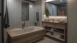 Made a bathroom with the same especifications of the last