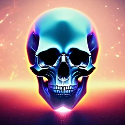 Mechanical skull, full body close up, soft light atmosphere, light effect，vaporwave colorful, concept art, smooth, extremely sharp detail, finely tuned detail, ultra high definition, 8 k, unreal engine 5, ultra sharp focus