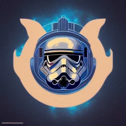 logo with only the letters 'STAR WARS', steampunk colors