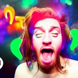 Excited YouTuber reacts to MDMA at a rave