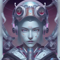 Watatsumi, god, Japanese legendary, cyberpunk, water