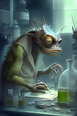 Creature Studying laboratory