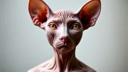 Moises , sin pelo con mirada vaga y color de piel blanca