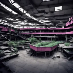 abandoned shopping mall liminal space