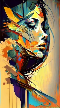 abstract art women