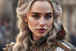 Emilia Clarke skitch Oil cartoon artstyle , intricate details, highly detailed, high details, detailed portrait, masterpiece, ultra detailed, ultra quality