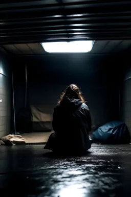 feeling of a shelter space in a storm