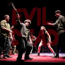 Off-Broadway production of Evil Dead.