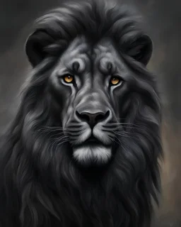 black lion