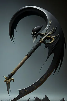 black big scythe