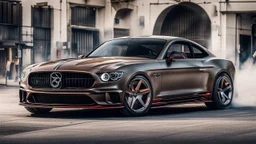 Cross between bentley and a mustang