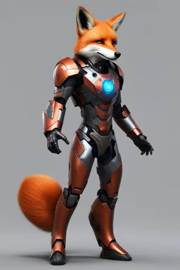 iron suit magic fox