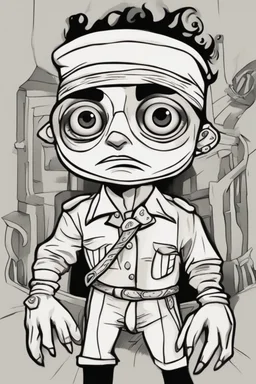 small psychonauts big eyes being a bandit brutal chief